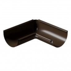 Внутренний угол 90˚ Деке Stal Premium Каштан (RAL 8017)